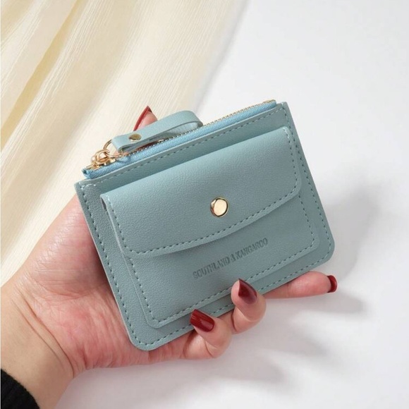 Handbags - ⚠️Clearance Blue Flip Cover And Zipper Wallet / Cardholder